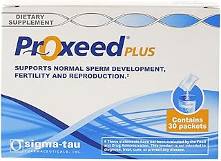 Proxeed Plus Male Fertility Supplement, Male Enhancing Supplement, Fertility Support, 270 Servings, 9 Boxes