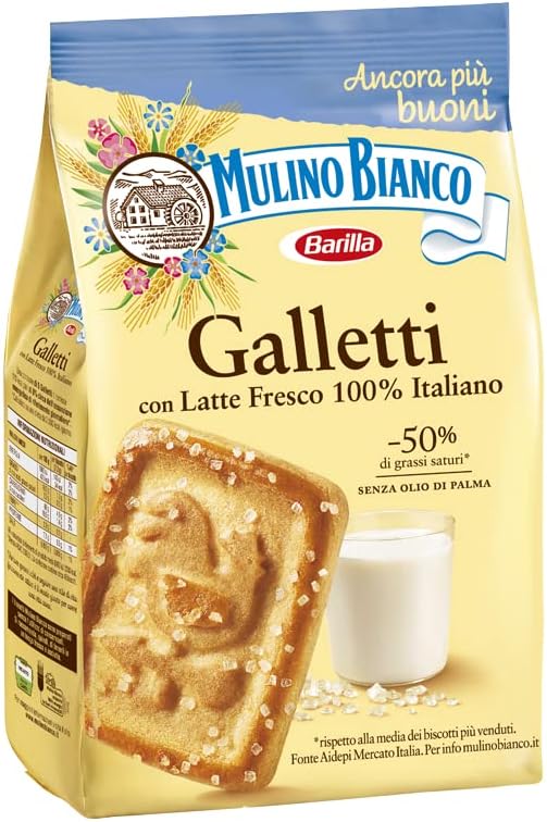 MULINO BIANCO Galletti- Italian Biscuits