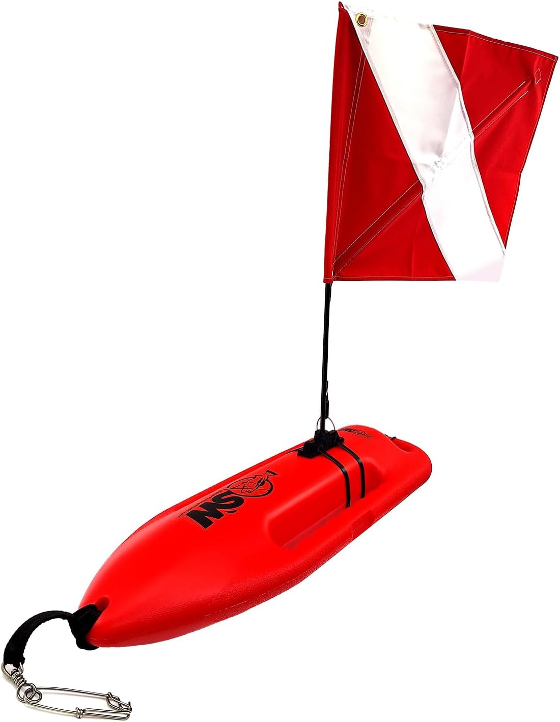 Compact Lifeguard Float/Rescue Can Buoy 28" Long for Spearfishing and Scuba