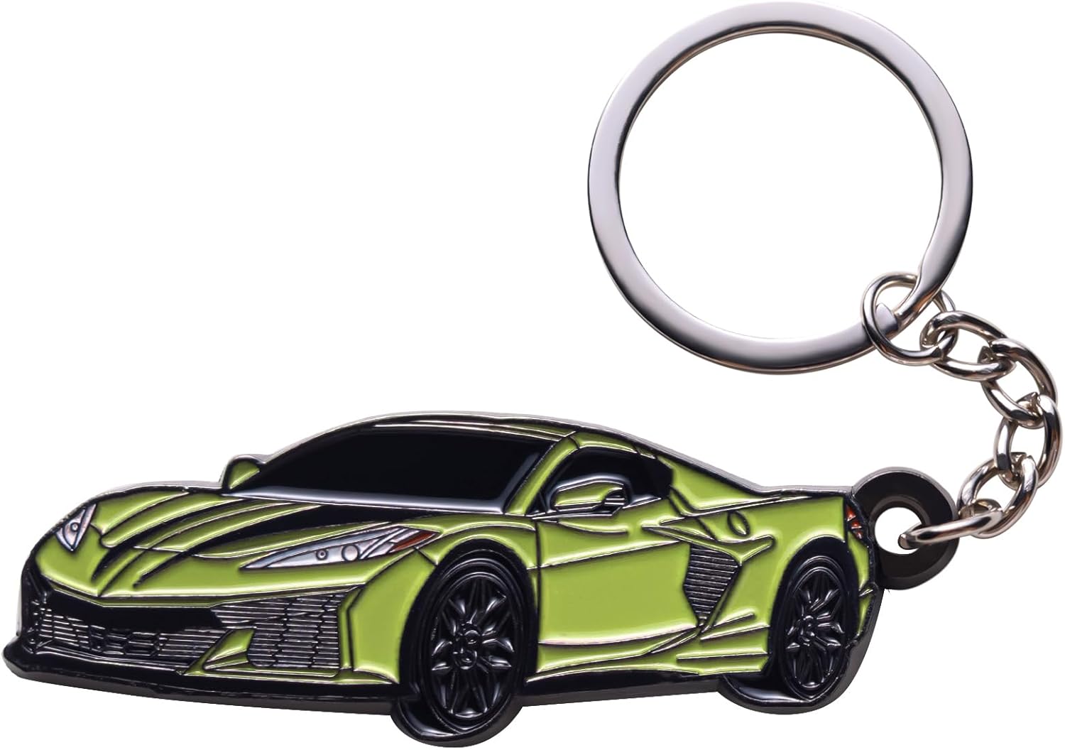 Z06 Keychain Accessories-Z06 key chain key fob cover - Car Conversion Parts for Corvette Z06 1LZ 2LZ 3LZ