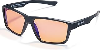 Horus X ® • Gaming Glasses • Blue Light Blocking Computer Screen Glasses | Anti Fatigue & Eyestrain | ONE Amber