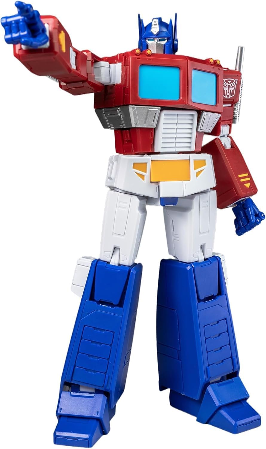 YOLOPARK Optimus-Prime Transformer Toys,AMK Series 7.87 Inch Highly Articulated Transformers G1 Action Figures with Weaponry for Adults Boys Girls (G1 Optimus Prime)
