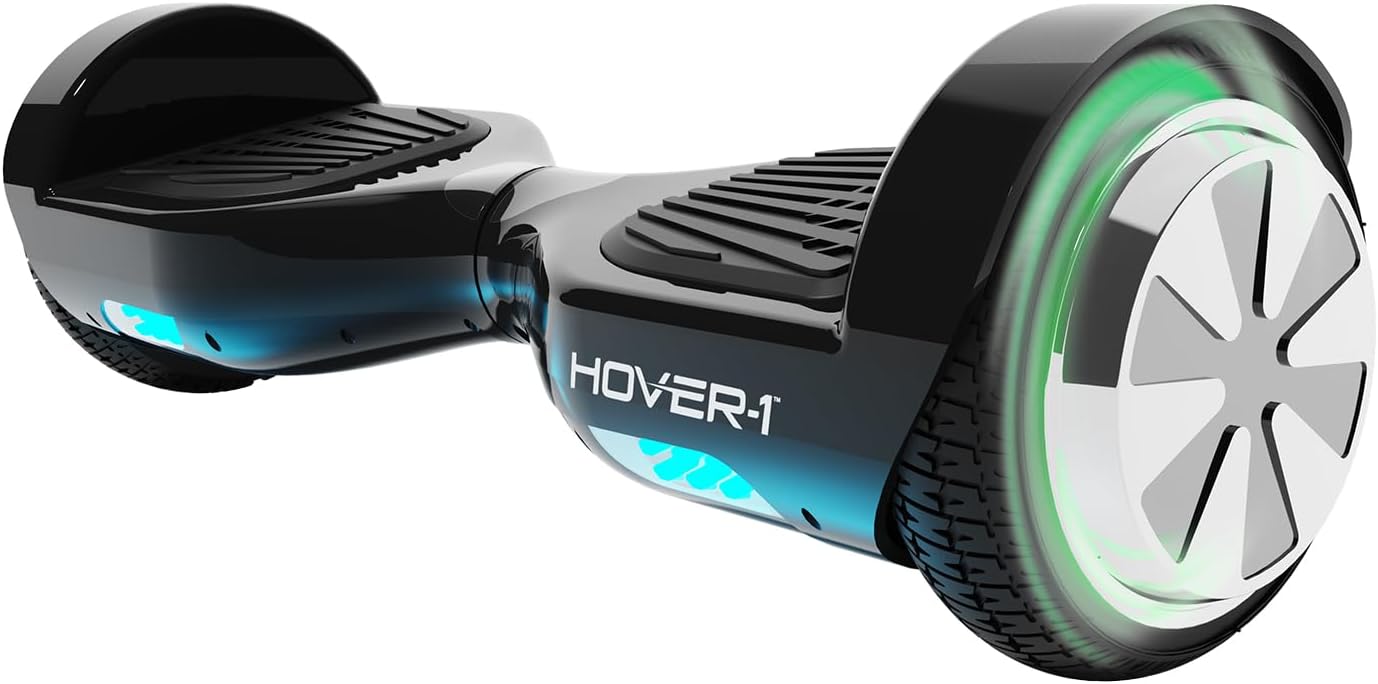 Hover-1 Ultra Electric Self Balancing Scooter with 9MPH Top Speed, 9 Mile Range, 400W Motor, Long Lasting Li-Ion Battery, 5HR Full Charge, Rider Modes: Beginner to Expert