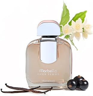 Marbella Eau De Parfum - Perfume for Women (3.4 Fl Oz / 100ml) with Jasmine, Vanilla & Black Currant Notes - Long Lasting and Luxury Fragrance