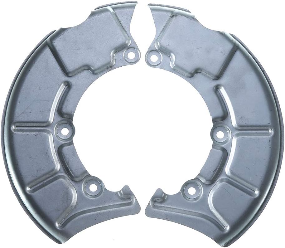 Frankberg 2x Brake Disc Cover Front Left Right Compatible with A3 TT Leon Toledo II O.c.t.a.v.i.a I B.o.r.a Golf IV New Beetle 1996-2014
