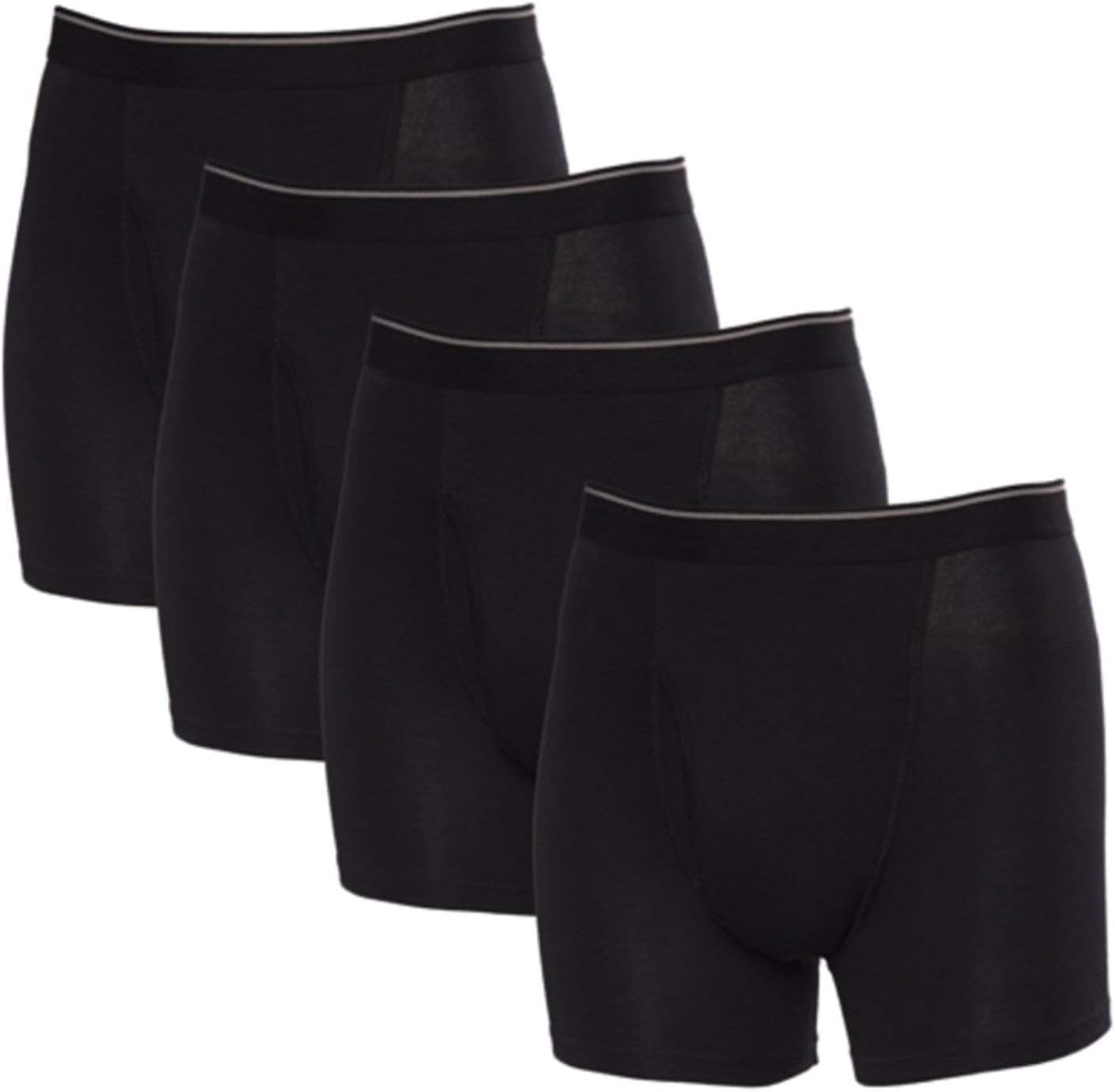 Kirkland Signature Men's Boxer Brief Pima Cotton 4 Pack