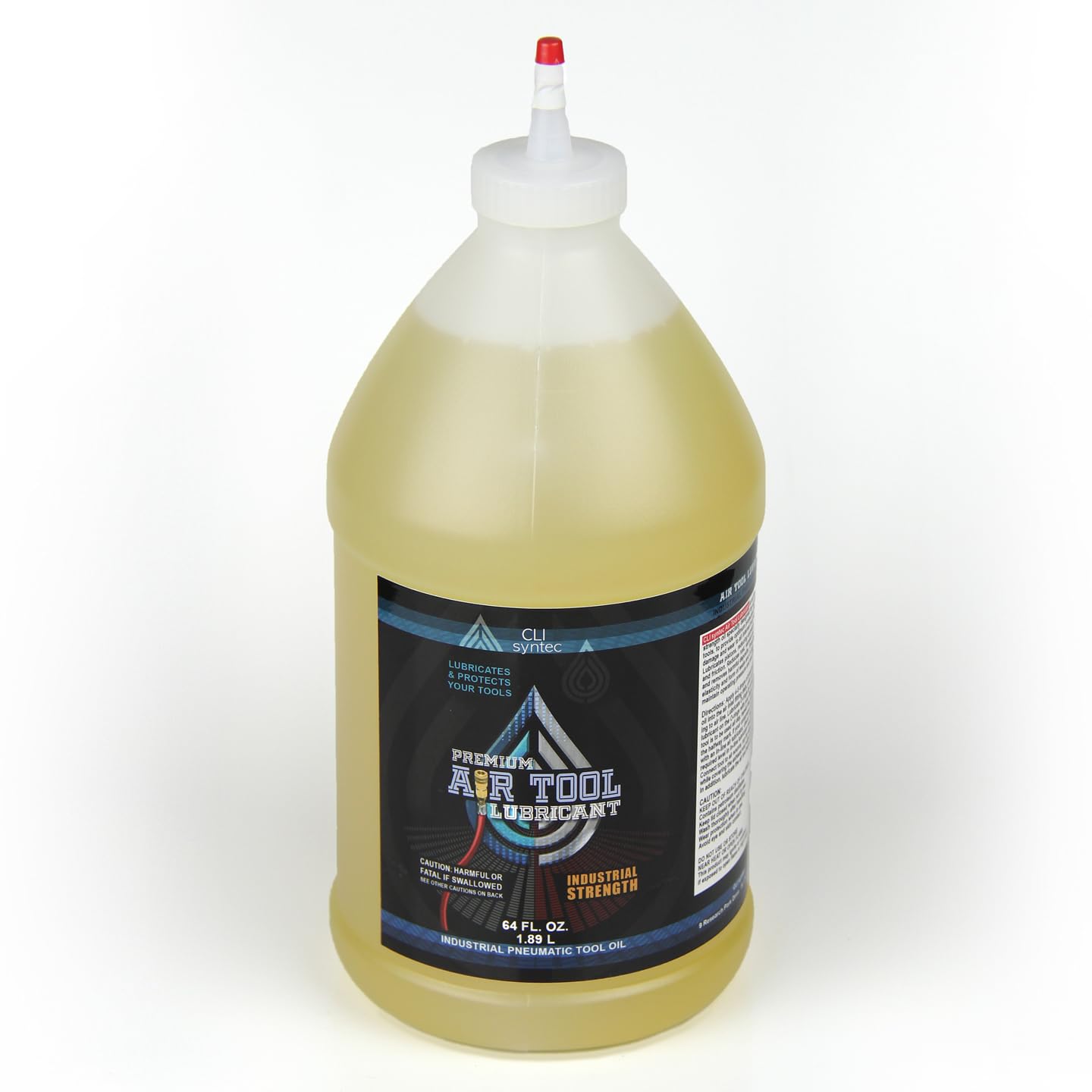 Air Tool Lubricant - Premium Industrial Pneumatic Tool Oil (64oz.)