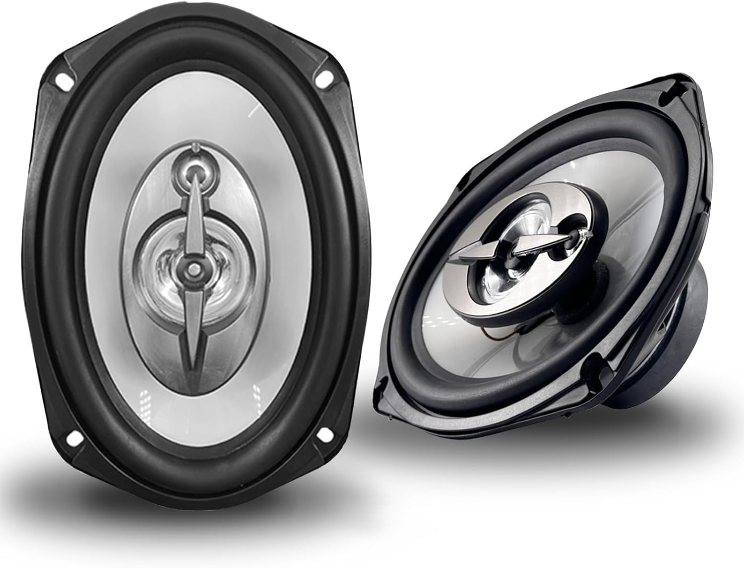 6"x9" Speakers - 3-Way Car Coaxial Speakers, 300W, 4-Ohm Impedance,Injection Woofer & Electro-Dynamic Tweeter