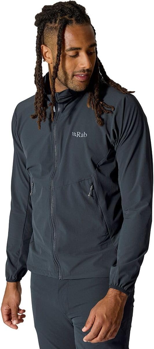 Rab Men's Borealis Hoody Jacket - Lightweight Water-Repellent Coat for Hiking & Climbing