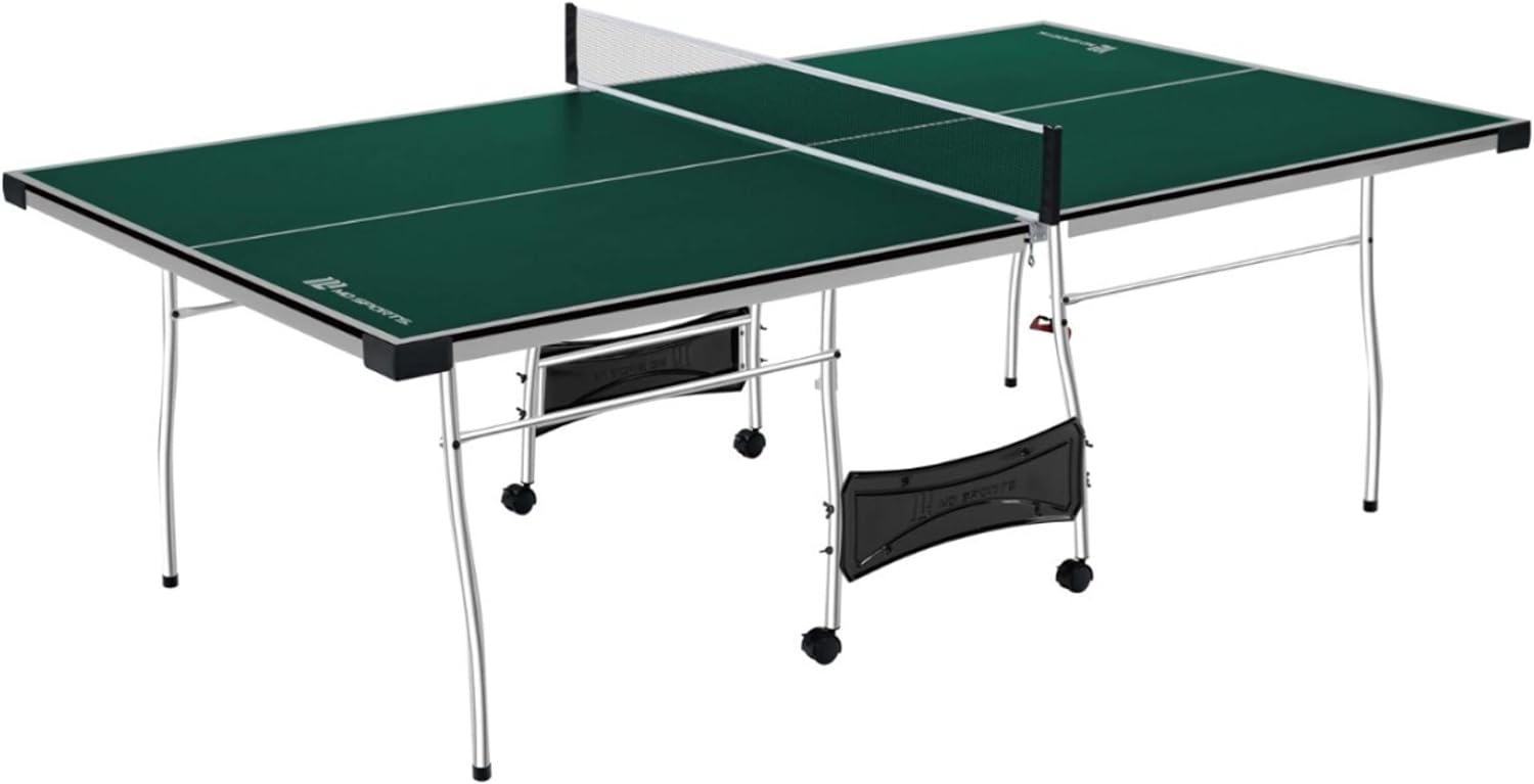 MD Sports Table Tennis Tables, Multiple Styles, Foldable for Easy Storage with Nets Included, Perfect for Family Games Rooms