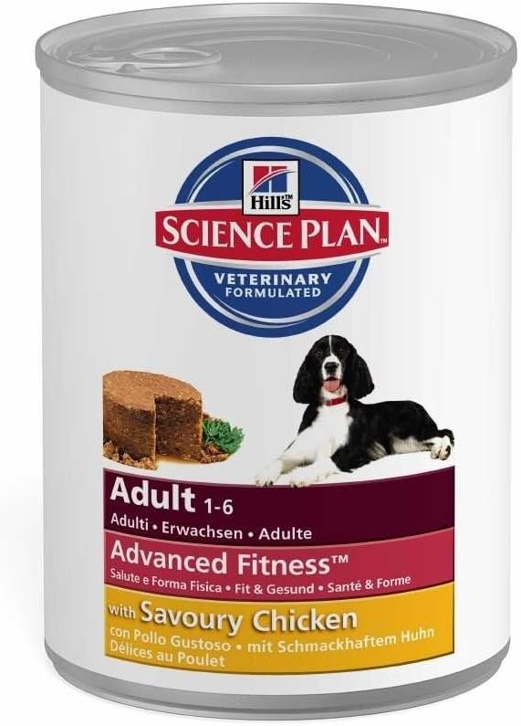 Hills' 's Science Plan Canine Adult Health & Food Beef Dog Food 12 X 370G