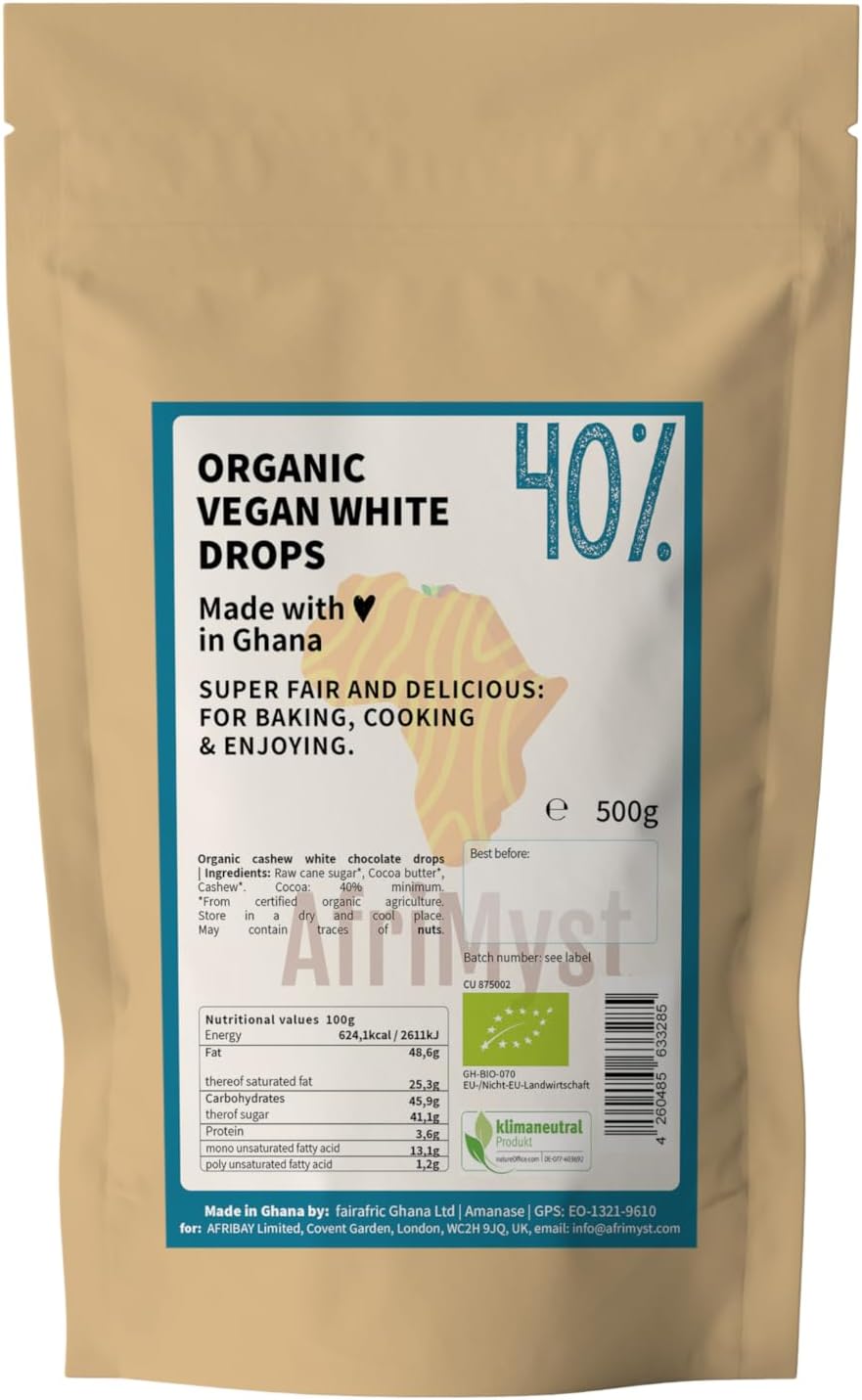 Organic Vegan White drops