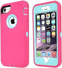 Annymall Case Compatible for iPhone 8 & iPhone 7, Heavy Duty [with Kickstand] [Built-in Screen Protector] Tough 4 in1 Rugged Shorkproof Cover for Apple iPhone 7 / iPhone 8