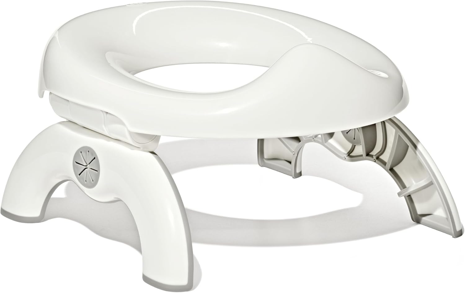 OXO Tot 2-in-1 Go Portable Potty with Travel Bag, Travel Potty Seat for Toddler