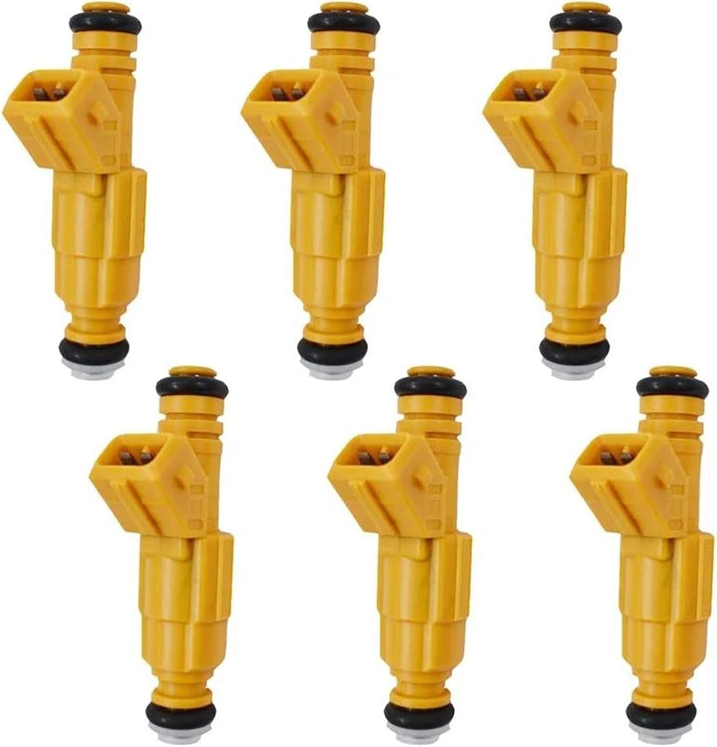 Fuel Injector Upgrade Fuel Injectors XJ YJ ZJ for Jeep for Cherokee for Grand for Cherokee OEM Fuel Injectors for Jeep 4.0L 0280155710 1987-1998 Fuel Injector Nozzles(OneColor)