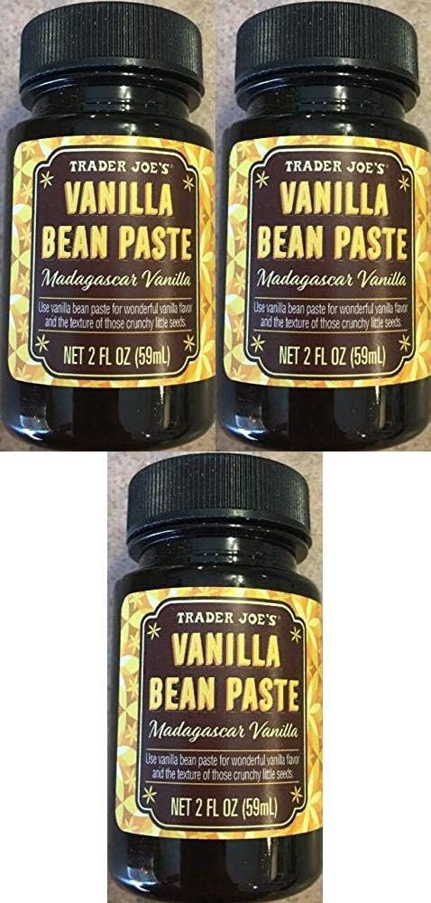 Trader Joe Vanilla Bean Paste Pack of 3