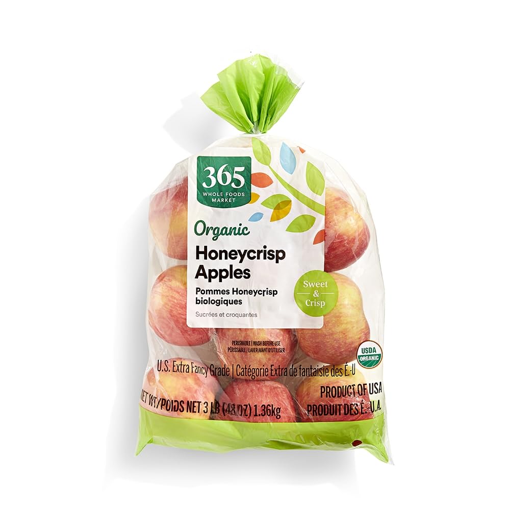 Organic Apple Honeycrisp, 48 Ounce Bag