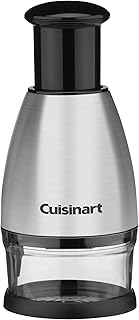 Cuisinart Chopper, Stainless Steel/Black, CTG-00-SCHP, 8.2" x 3.9" x 3.9"