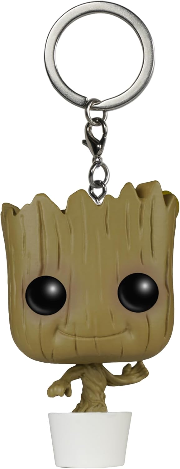 Funko Pocket POP! Keychain: Baby Groot - Guardians Of the Galaxy Novelty Keyring - Collectable Mini Figure - Stocking Filler - Gift Idea - Official Merchandise - Movies Fans - Backpack Decor