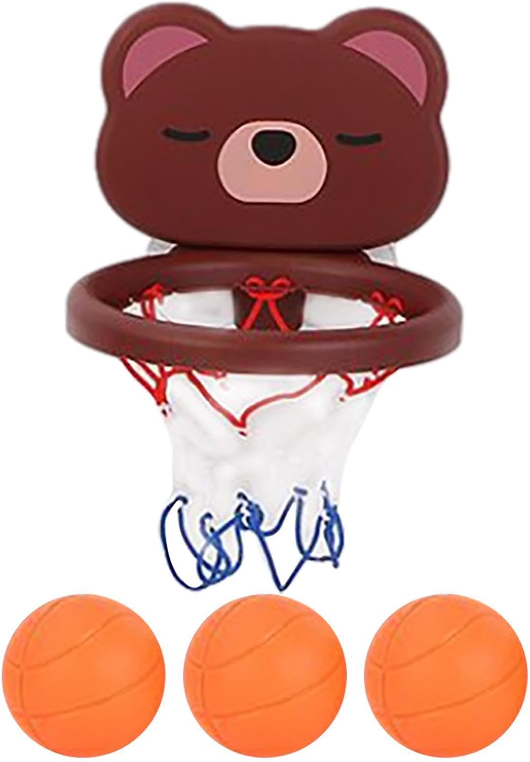 Door Basketball Hoop Set - Indoor Wall Mounted Kids Toy, Portable Game Kit | Durable Backboard Net Ball Hoop Compact Design Fun Activity Equipment | Home Room Outdoor Play Training Entertainment Use