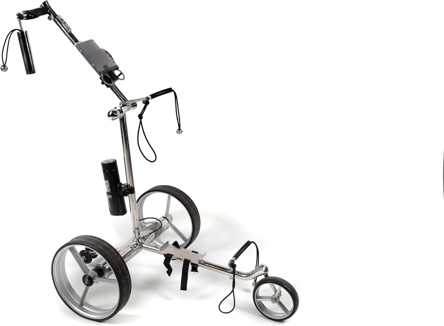 GT-FR Stainless Steel FALDABLE Electric Golf Trolley with Remote Control and 12 Accessories