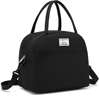 XQXA Lunch Bag Reusable Insulated Cooler Water Resistant Lunch Box Adult Tote Lunch Bag for Women/Men Work Picnic Beach or Travel