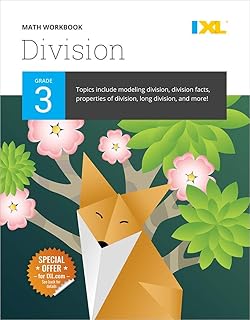 IXL Math Workbook: Grade 3 Division (IXL Topic-Specific Workbooks)