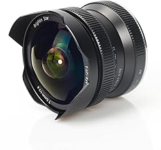 7.5mm F2.8 II Ultra Wide-Angle Fisheye Manual Focus APS-C Mirrorless Camera Lens for M43