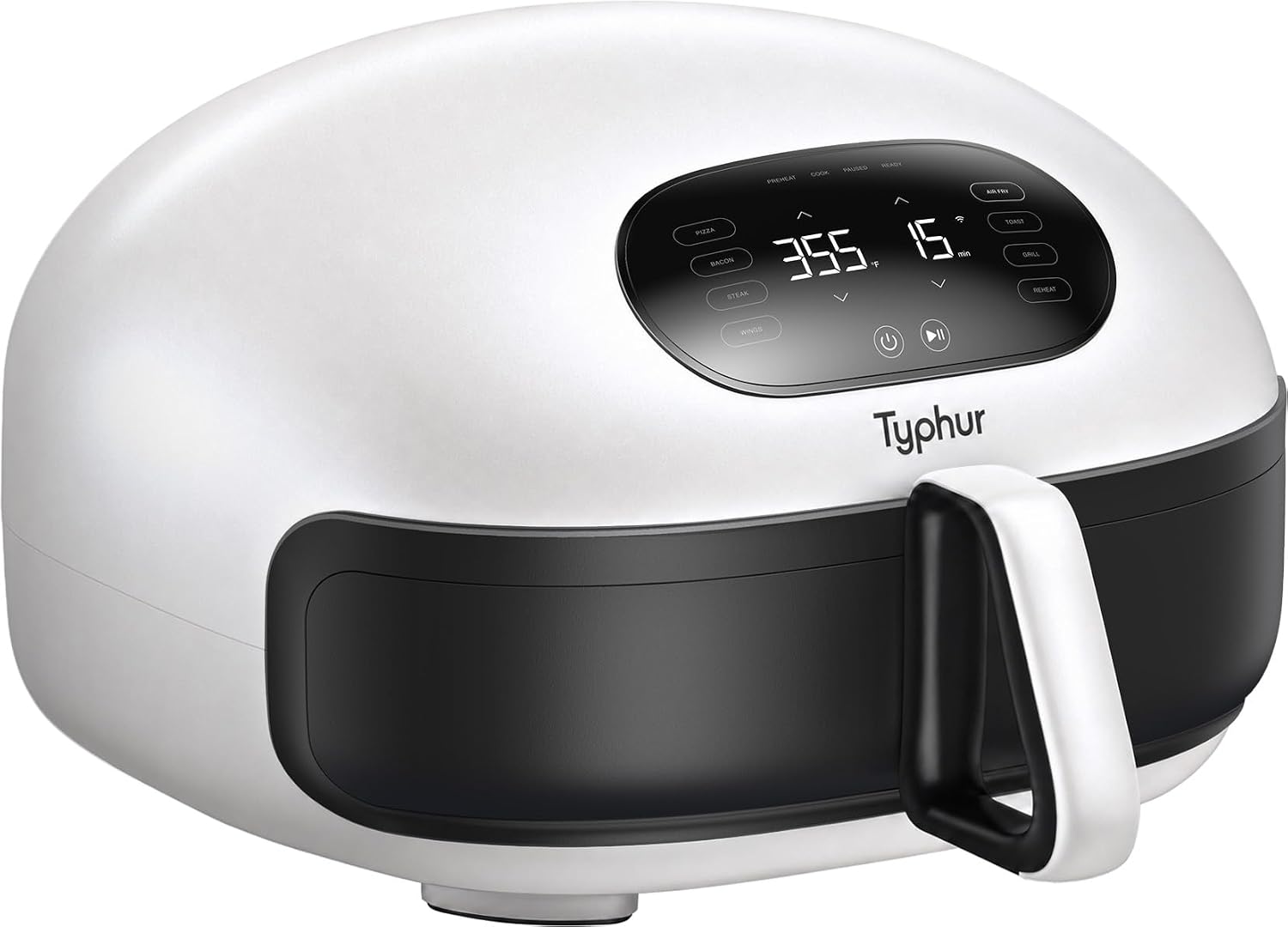Typhur Dome 2 Large AI Smart Air Fryer, 15-in-1 Dual Heating, Self-Cleaning
