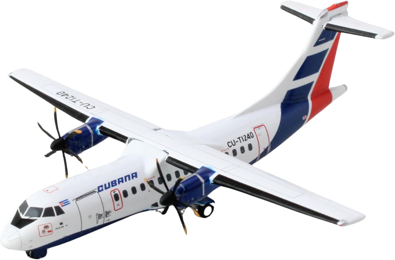 GeminiJets GJCUB2221 Cubana de Aviacion ATR-42-500 CU-T1240; Scale 1:400