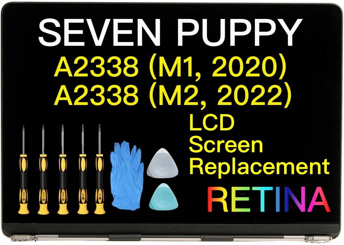 (Silver) for MacBook Pro A2338 (M1,2020) (M2,2022) EMC (3578) (8162) Retina Full CFCC Display Assembly LED LCD Screen ReplacementA+++