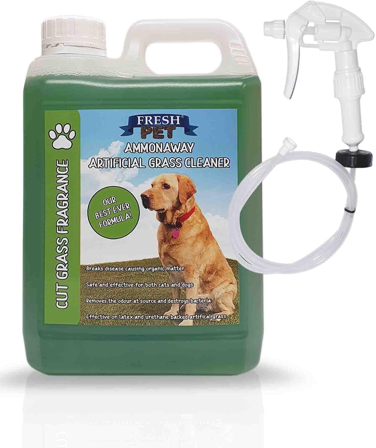Ammonaway Artificial Grass Cleaner for Dogs Dog Urine Enzyme Cleaner