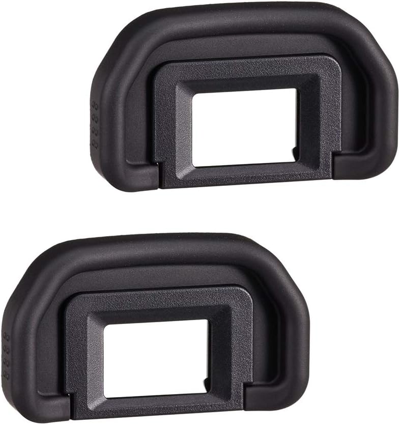 EB 90D Eyecup Eyepiece Viewfinder Compatible for Canon EOS 90D 80D 70D 60D 50D / 5DMarkII / 6D / 6DMarkII 40D 30D 20D Camera (2 Pack)