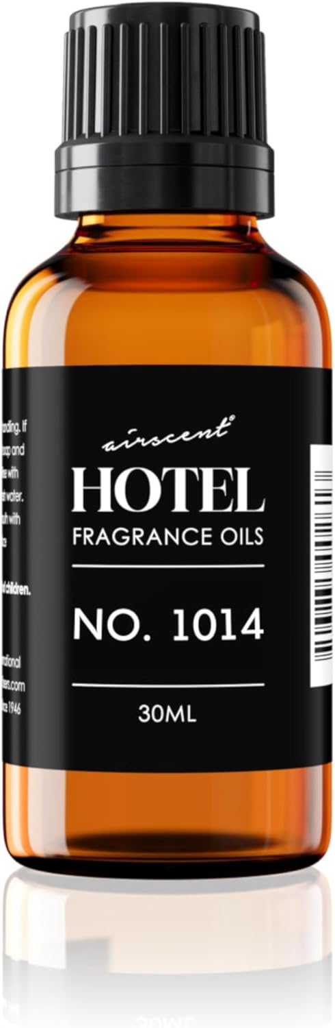 AirScent Hotel Diffuser Oil Inspired Oil No. 1014 by The Ritz Carlton Signature Scent - Premium Fragrance for Ultrasonic and Waterless Diffusers and Crafting - 30 mL, 1 fl oz Glass Dropper Bottle
