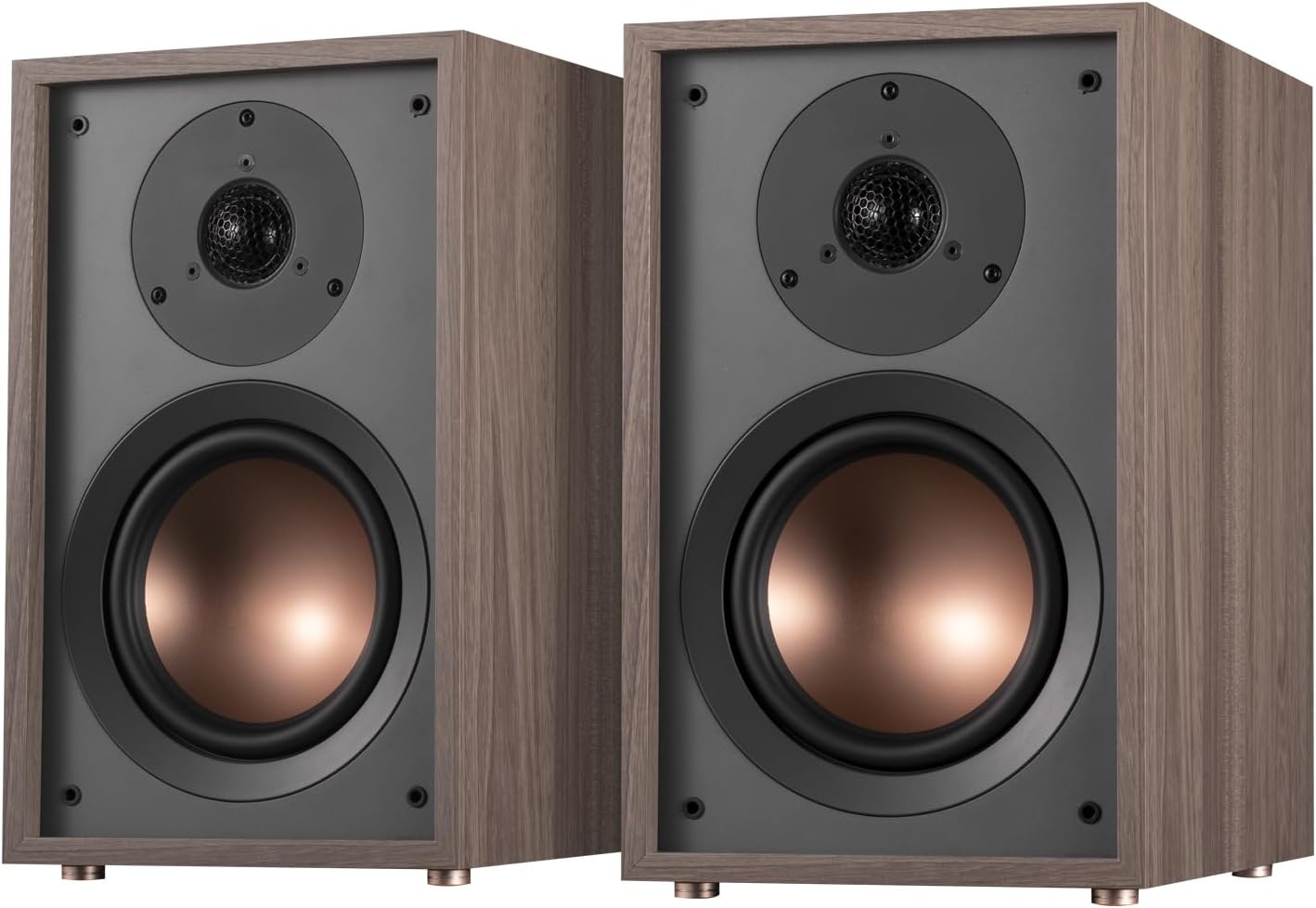 HiVi-Swans Oasis Max Passive Bookshelf Speakers, 2-Way HiFi Bookshelf Speakers for TV Desktop Stereo or Home Theater Surround Sound - Needs Amplifier or Receiver to Operate