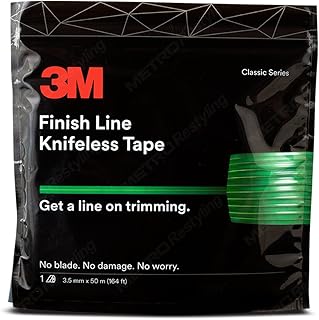3M Knifeless Finish Line Vinyl Wrap Cutting Tape 50 Meter Roll (164 Ft) for Stripes and More
