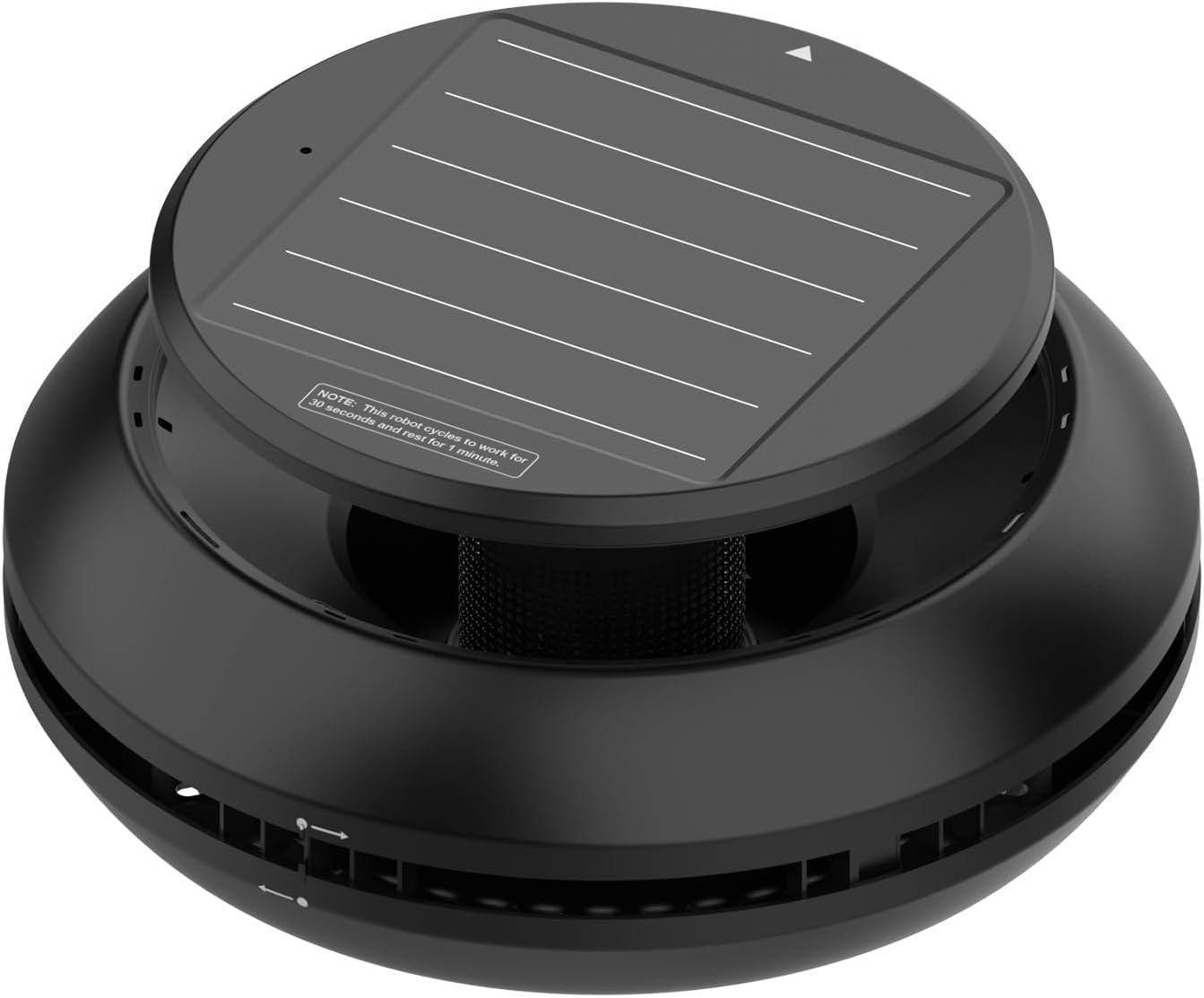 Y60 Solar-Powered Robotic Pool Skimmer - Cordless Automatic Pool Cleaner, Spot Cleaning & Self-Parking Rechargeable Robot for Above/Inground Pools