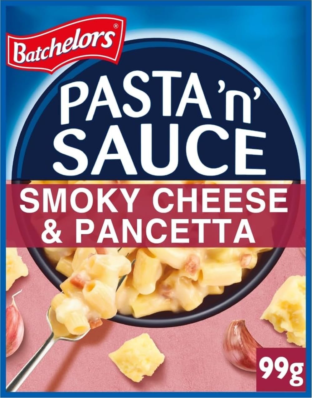 Batchelors Pasta 'n' Sauce Smoky Cheese & Pancetta Ready Meal, 99 g
