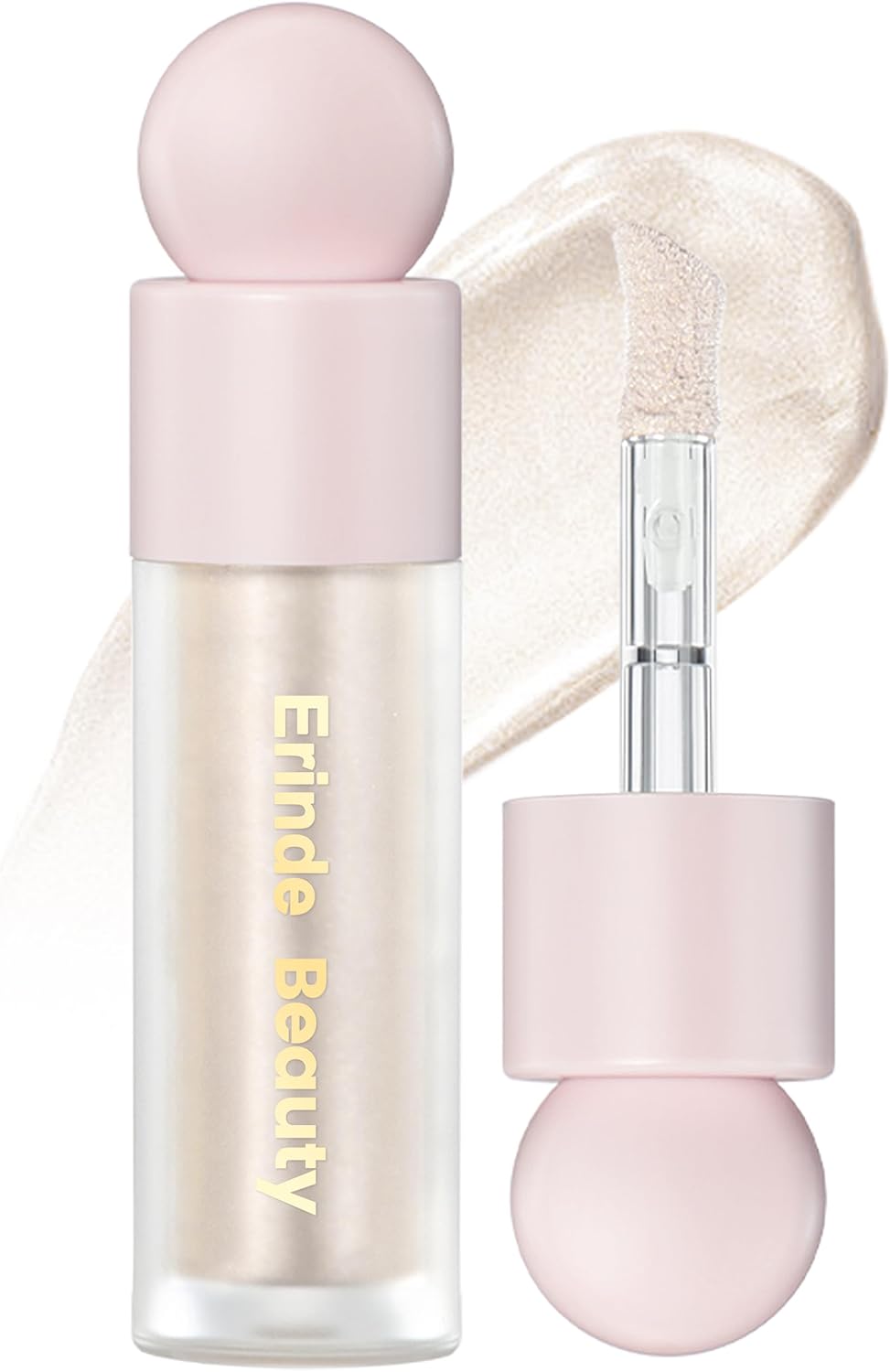 Erinde Liquid Highlighter Makeup Shimmer Cream Highlighter Natural Light Face Highlighter Brightening Liquid Highlight Face Body Glow Makeup Glow Drops Makeup Glitter Highlighter Makeup #1 Moonlight