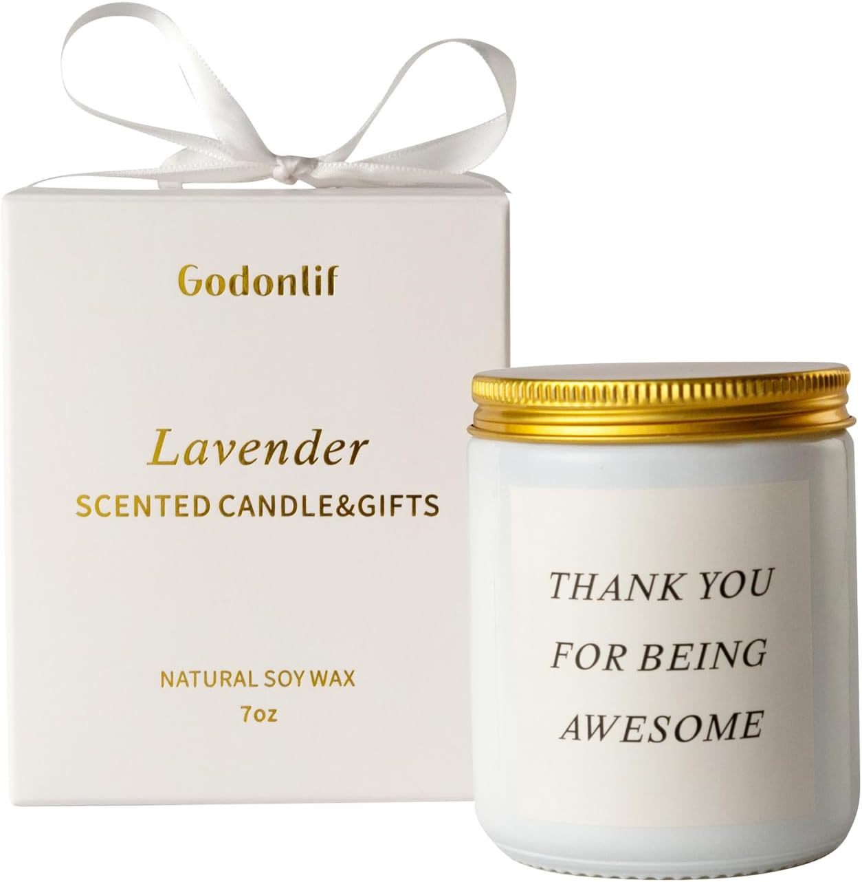 Birthday Gifts for Women, Unique Friendship Gift for Best Friend Birthday, Her, BFF, Sisters, Besties, Mom, Natural Soy Wax Candle for Mom, Funny Lavender Scented Candles