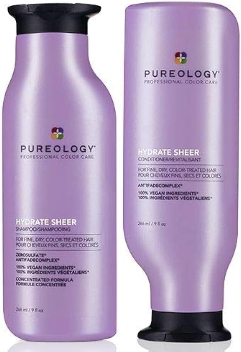 Pureology Hydrate Sheer Shampoo 266ml & Conditioner 266ml Duo 2020
