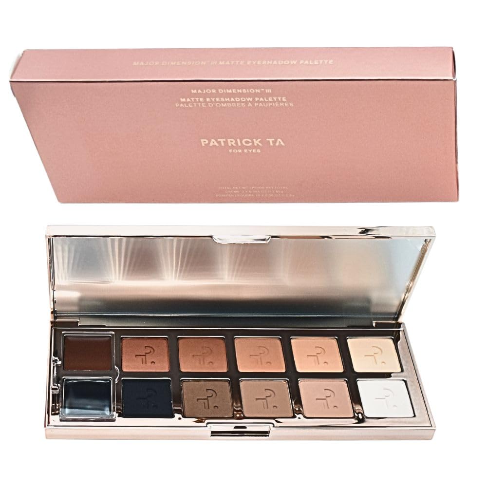 PATRICK TA Major Dimension III Matte Eyeshadow Palette