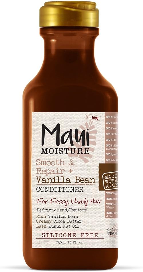 Maui Moisture Conditioner Vanilla Bean 13 Ounce (Repair) (385ml)