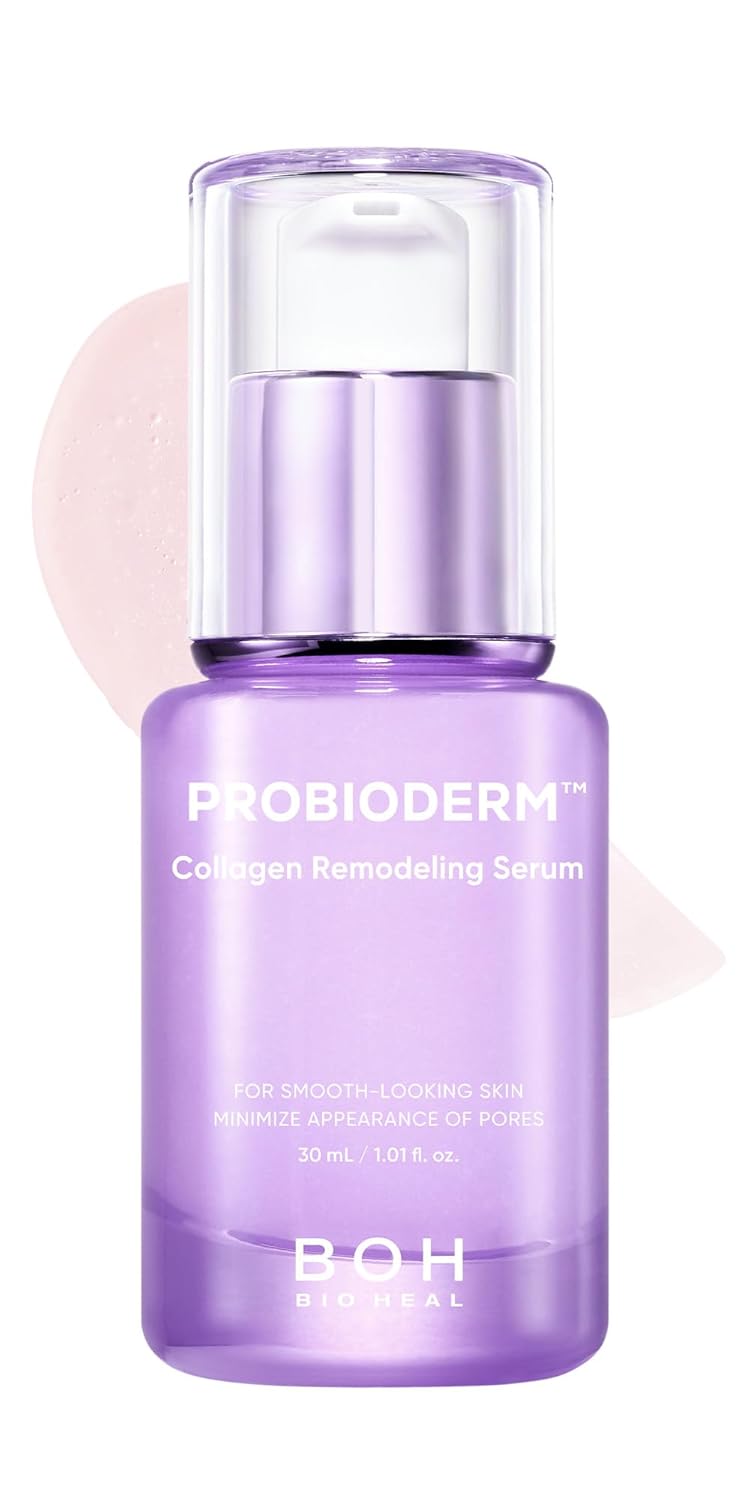 Probioderm™ Collagen Remodeling Serum 1.01 fl oz (30 ml) | Skin Firming Serum with Collagen & 12 Peptides for Pore Tightening & Smoothing | Hydrating & Lifting for Daily Skincare