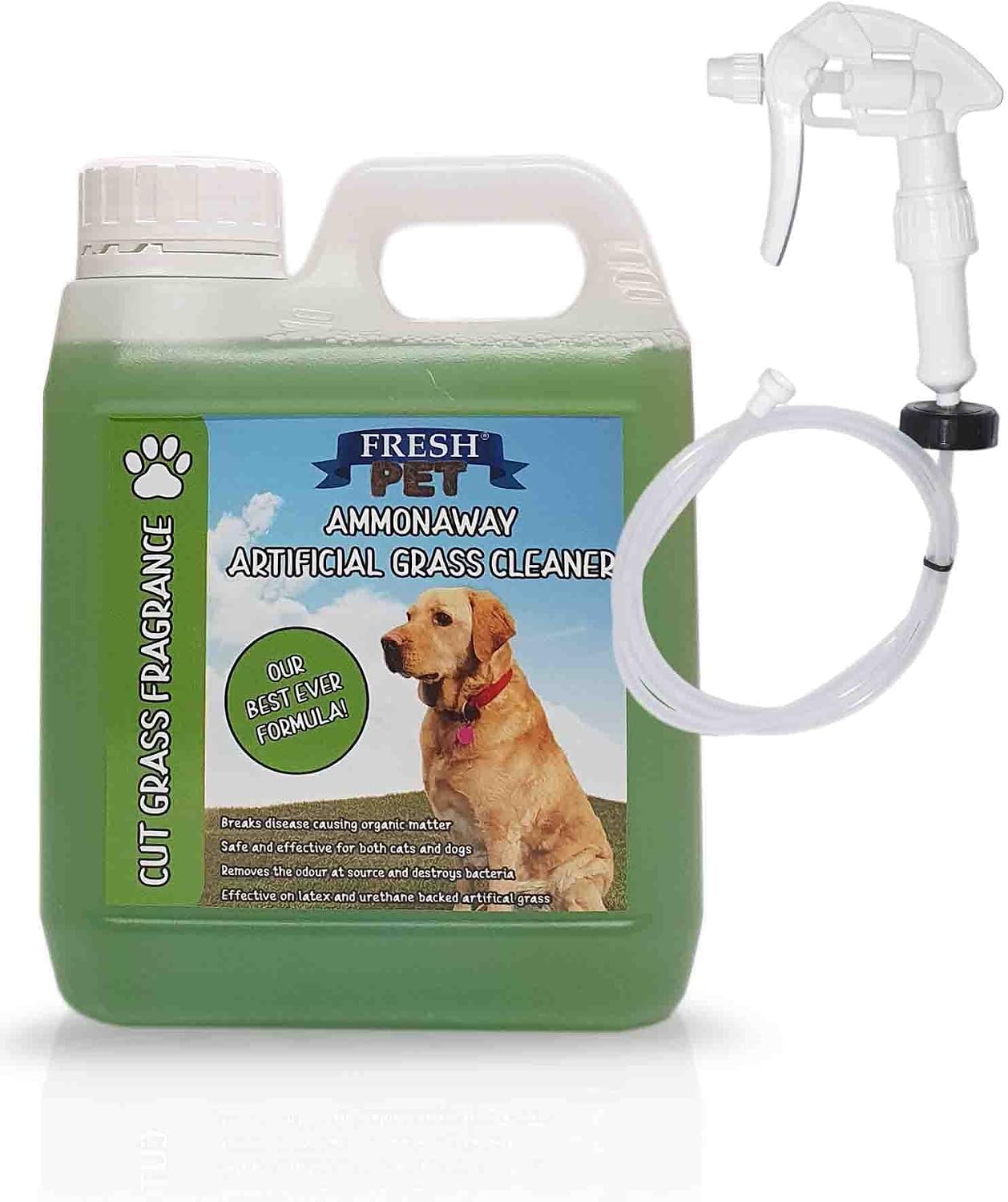 Ammonaway Artificial Grass Cleaner for Dogs Dog Urine Enzyme Cleaner