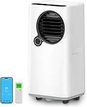 Portable Air Conditioners, AC Unit cooling and heating with Fan & Dehumidifier, 24H Timer Remote/APP Control Smart/Sleep Mode 3 Fan Speeds Auto Swing