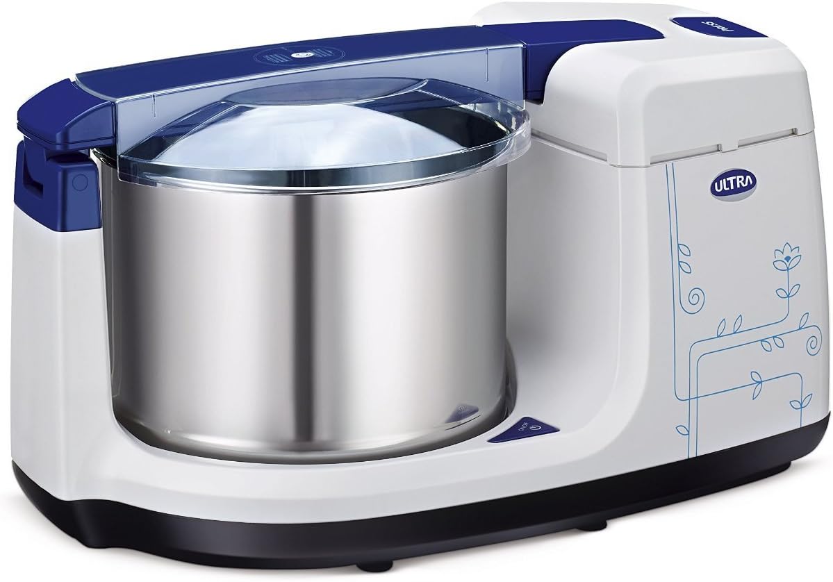 Elgi Ultra Bigg+ 2.5 Liter Table Top Wet Grinder with Atta Kneader, 110 Volt