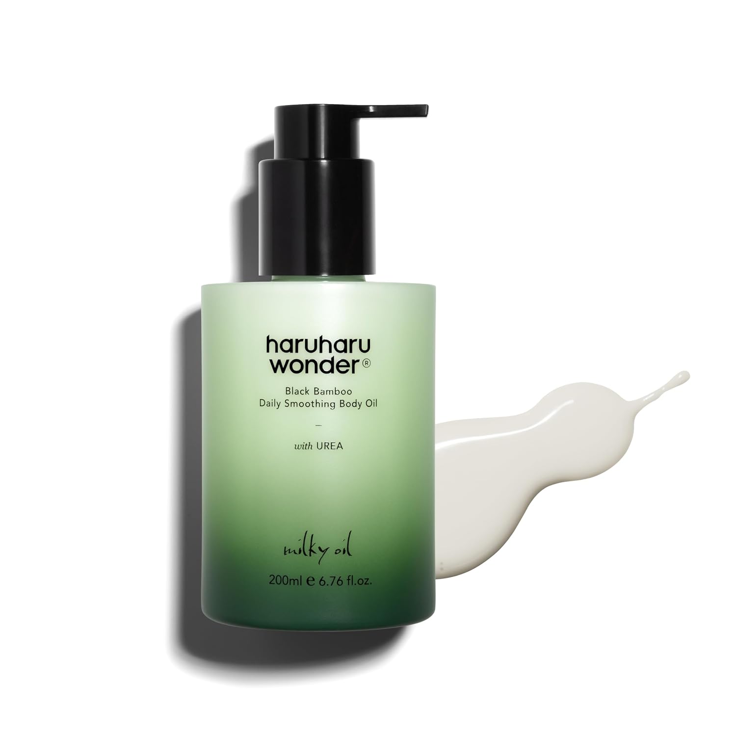 HARUHARU wonder Black Bamboo Daily Smoothing Body Oil, 6.76 fl.oz, Korean