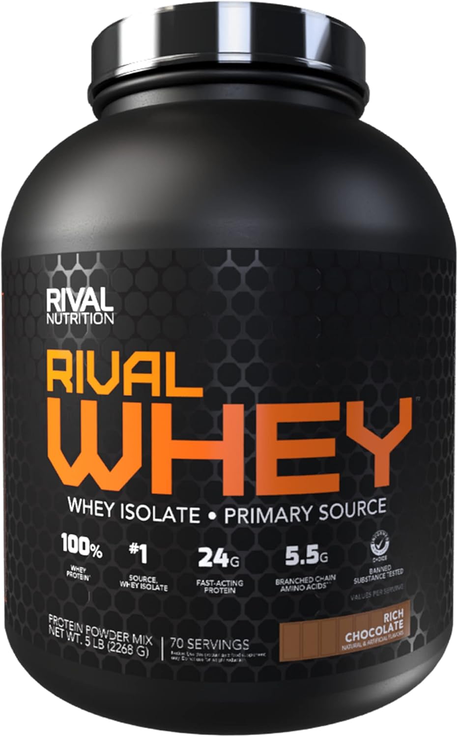 Rival Whey Rich Chocolate 5lb