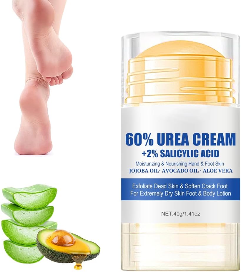 Urea Foot Cream, 2025 New Foot Cream for Cracked Heels and Dry Skin, Cracked Heel Repair Cream, Skin Care Hands & Feet (1)